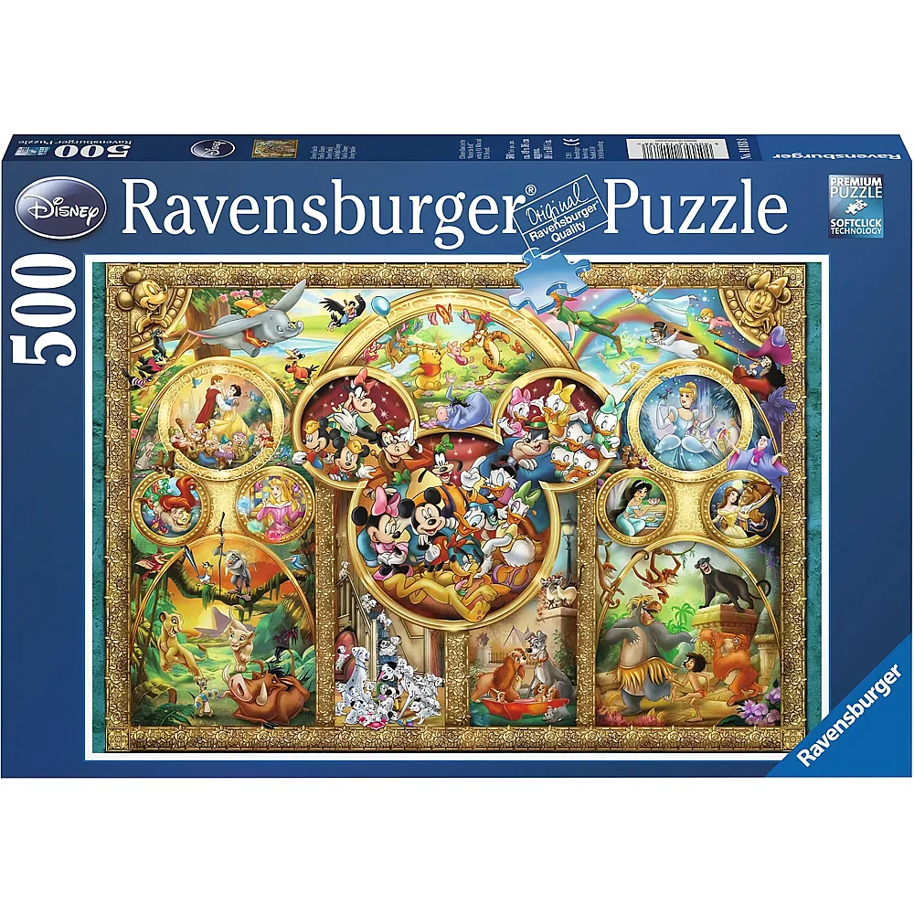 Ravensburger Puzzle Disney Familie - 500 Teile