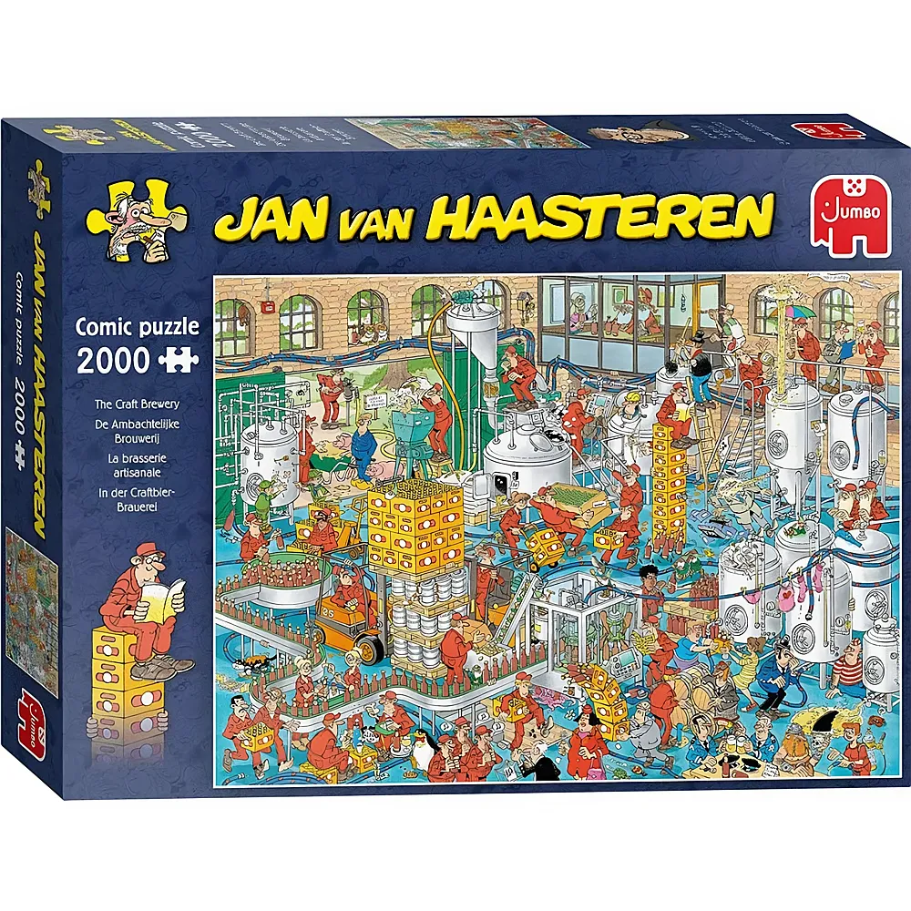 Jumbo Puzzle Jan van Haasteren Die Handwerksbrauerei 2000Teile