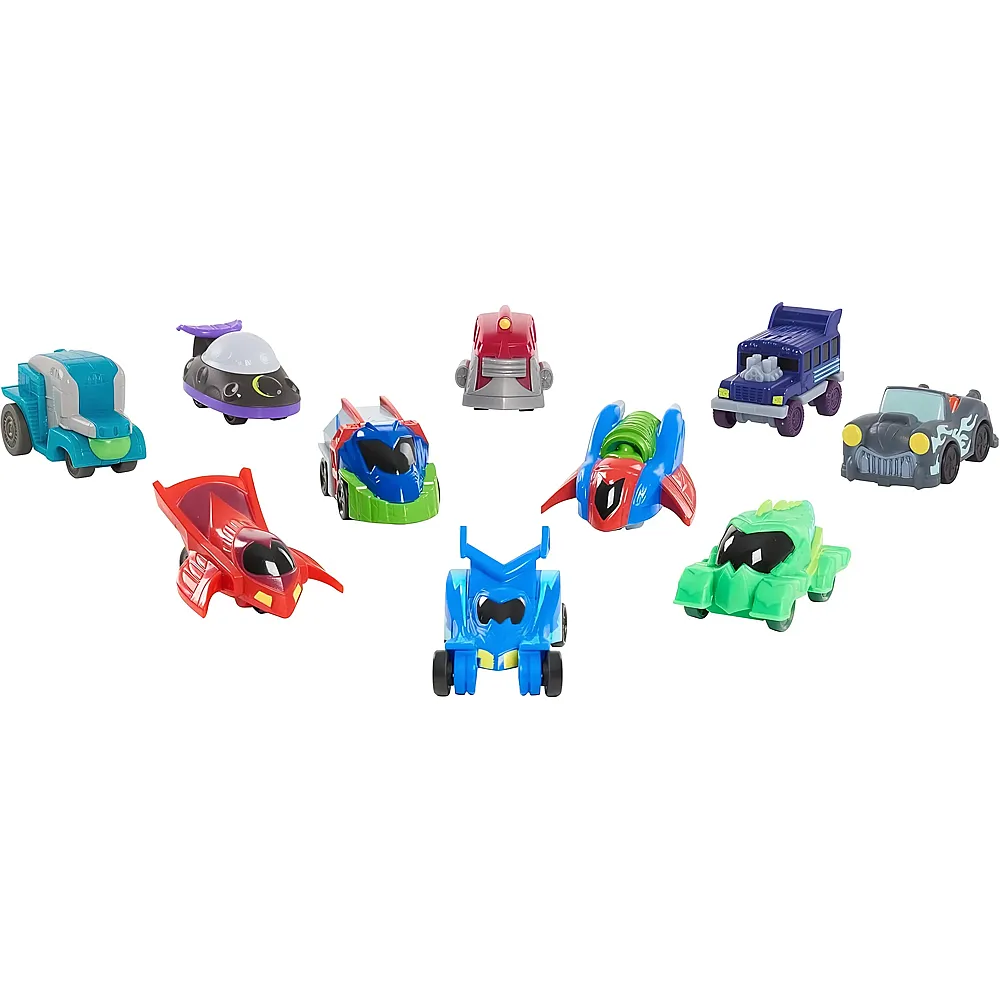 Simba PJ Masks 95786 Night Time Micros Deluxe Fahrzeug-Set, mehrfarbig