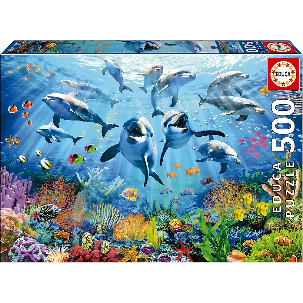 Educa Puzzle Party am Meeresgrund 500Teile
