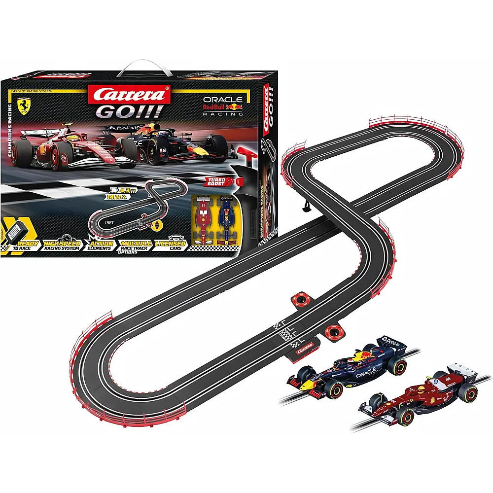 Carrera Go Red Bull Champion's Racing: M. Verstappen Nr. 1 gegen L. Hamilton Nr. 44