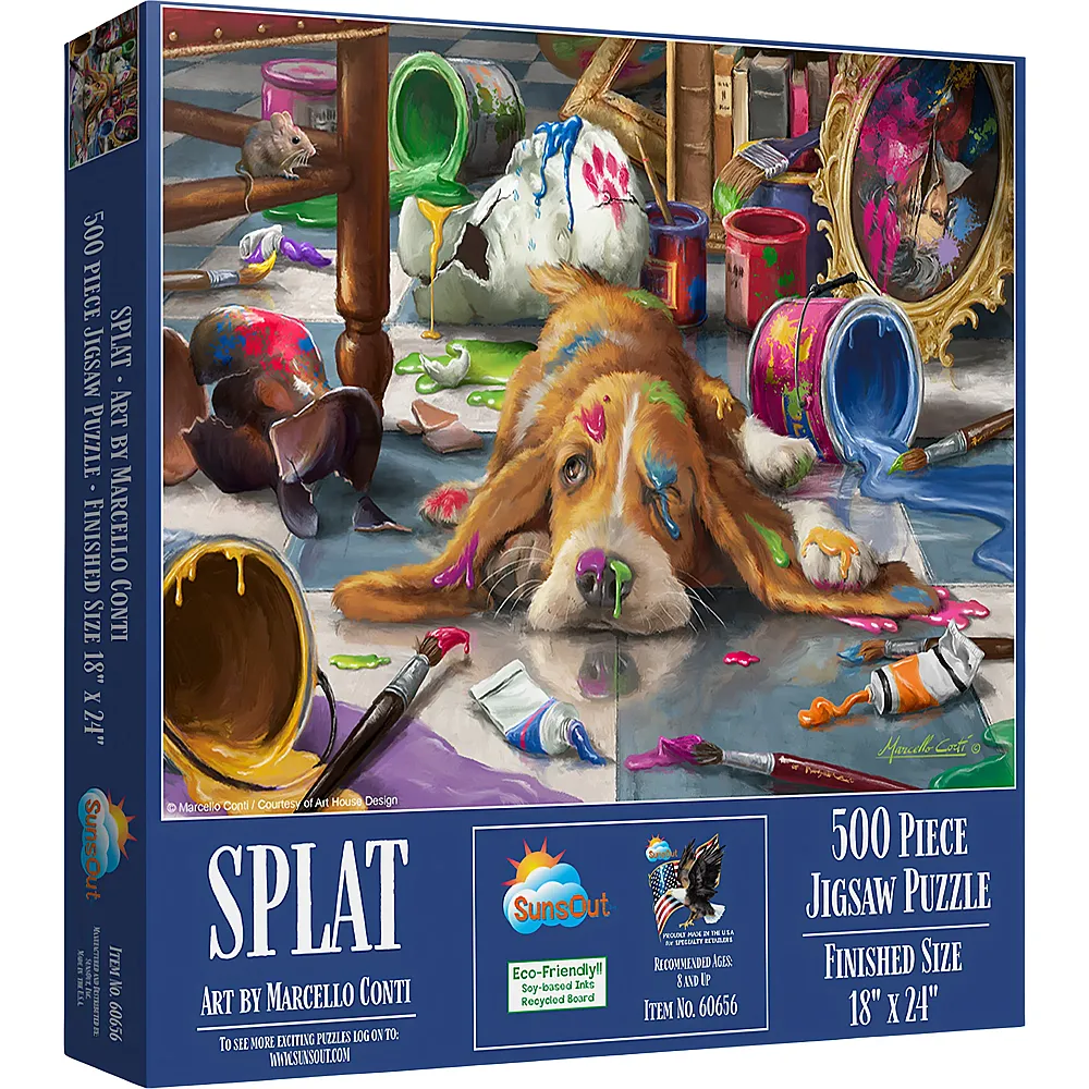 SunsOut Puzzle Marcello Conti Splat - 500 Teile