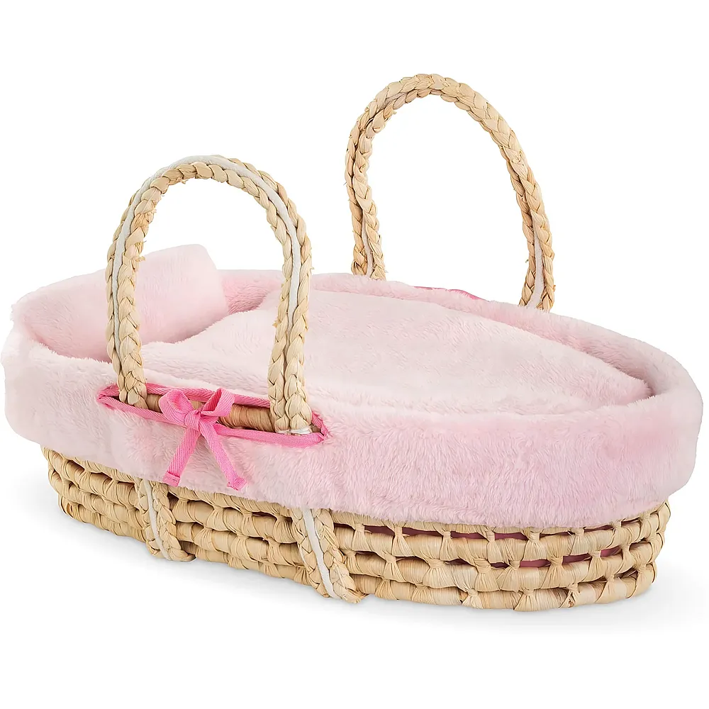 meinspielzeug - Corolle Mon Grand Poupon Geflochtenes Korbset für Babypuppe | Puppenzubehör