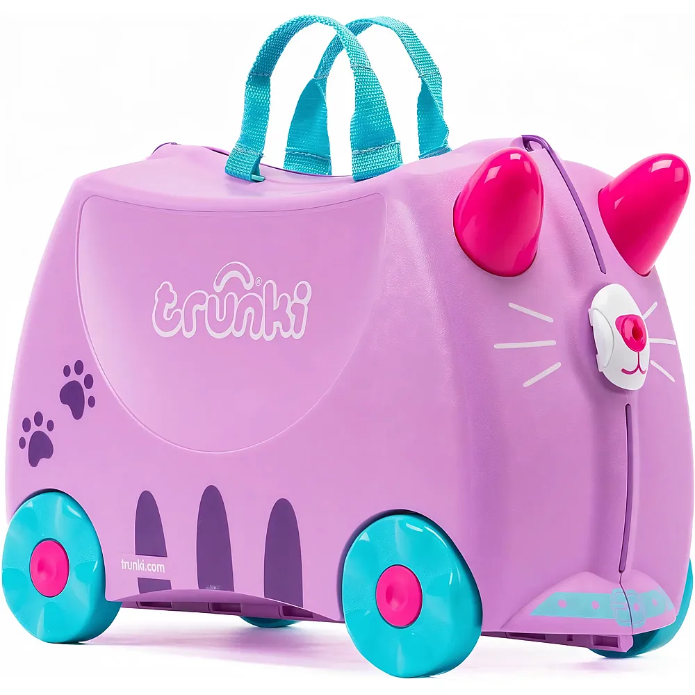 Trunki Kinder-Trolley Cassie Katze Lila | Reisen