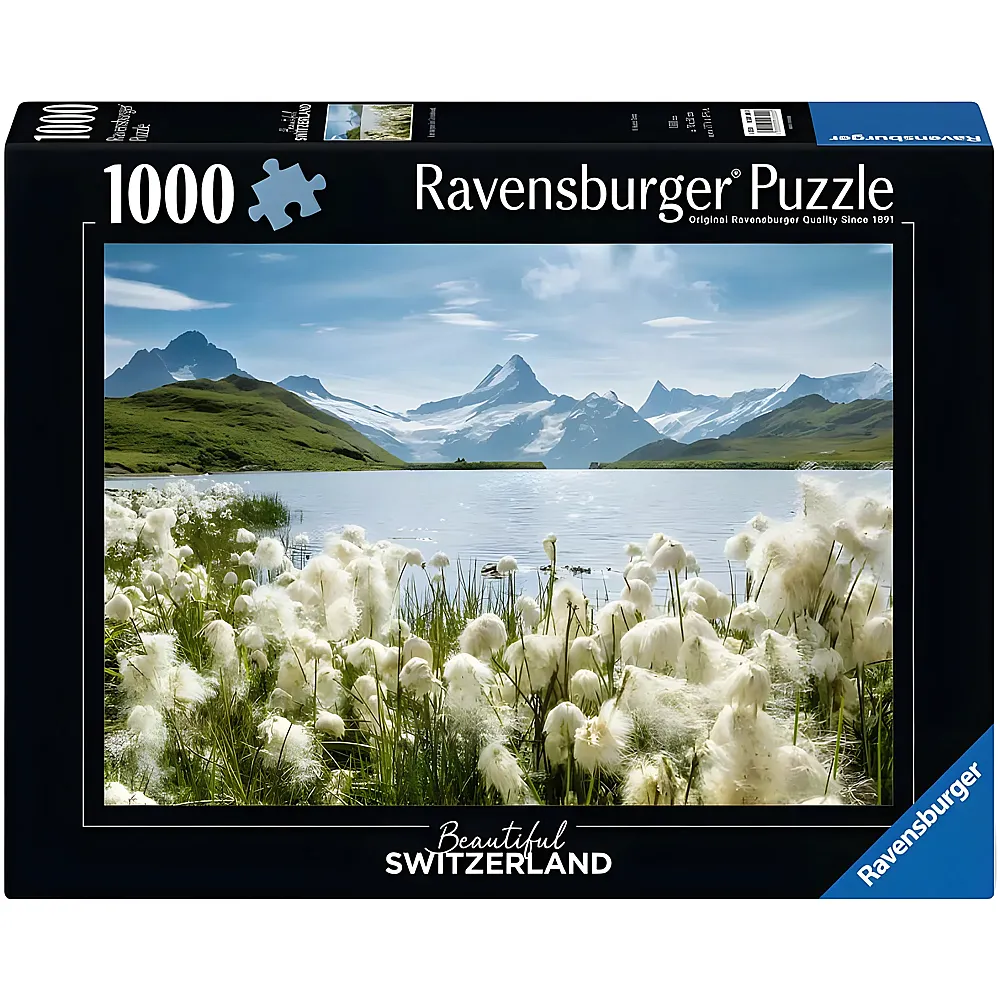 Ravensburger Puzzle Beautiful Switzerland Bachalpsee Grindelwald 1000Teile