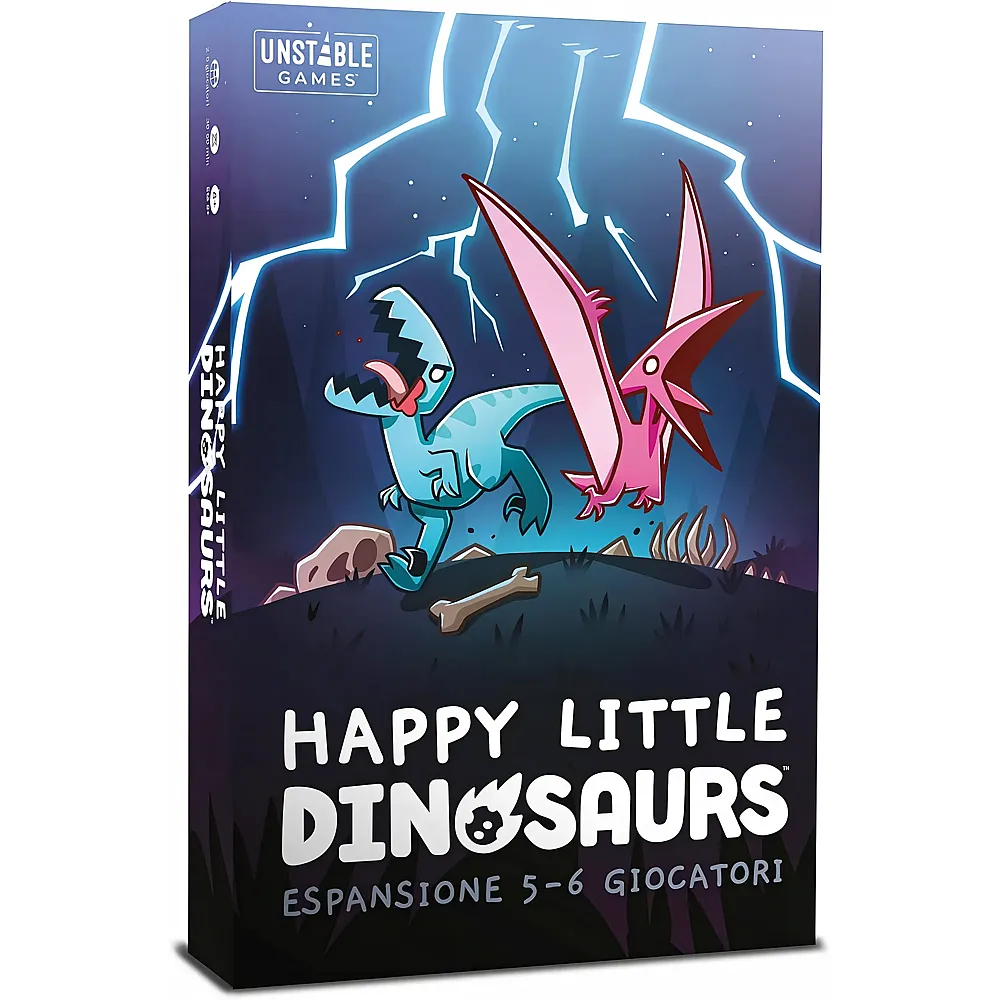 Unstable Games Happy Little Dinosaurs Espansione 5-6 Giocatori - Italiano