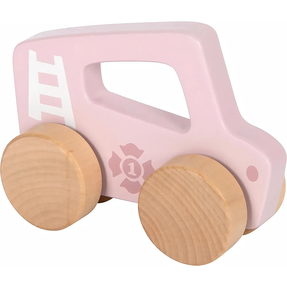 Small Foot Holz-Schiebeauto Rosa
