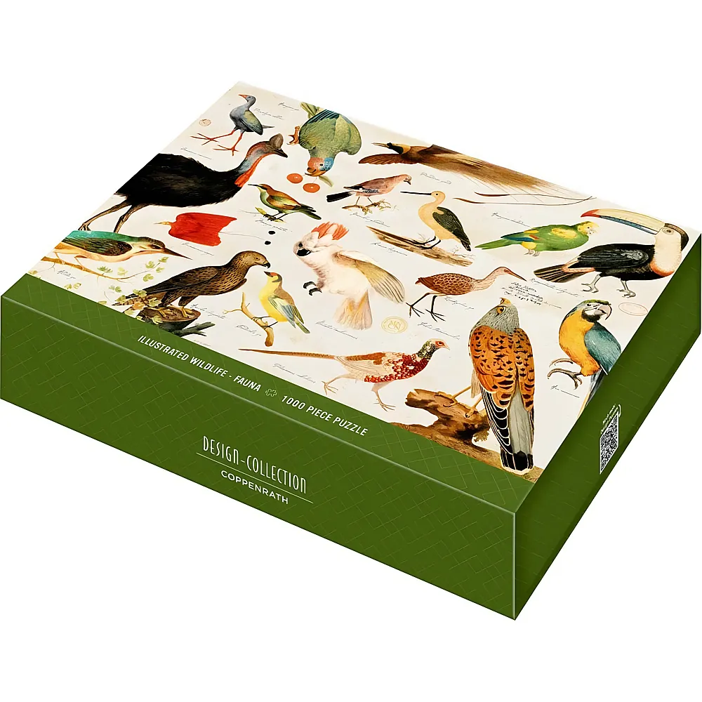 Coppenrath Puzzle Illustrierte Tierwelt - 1000 Teile