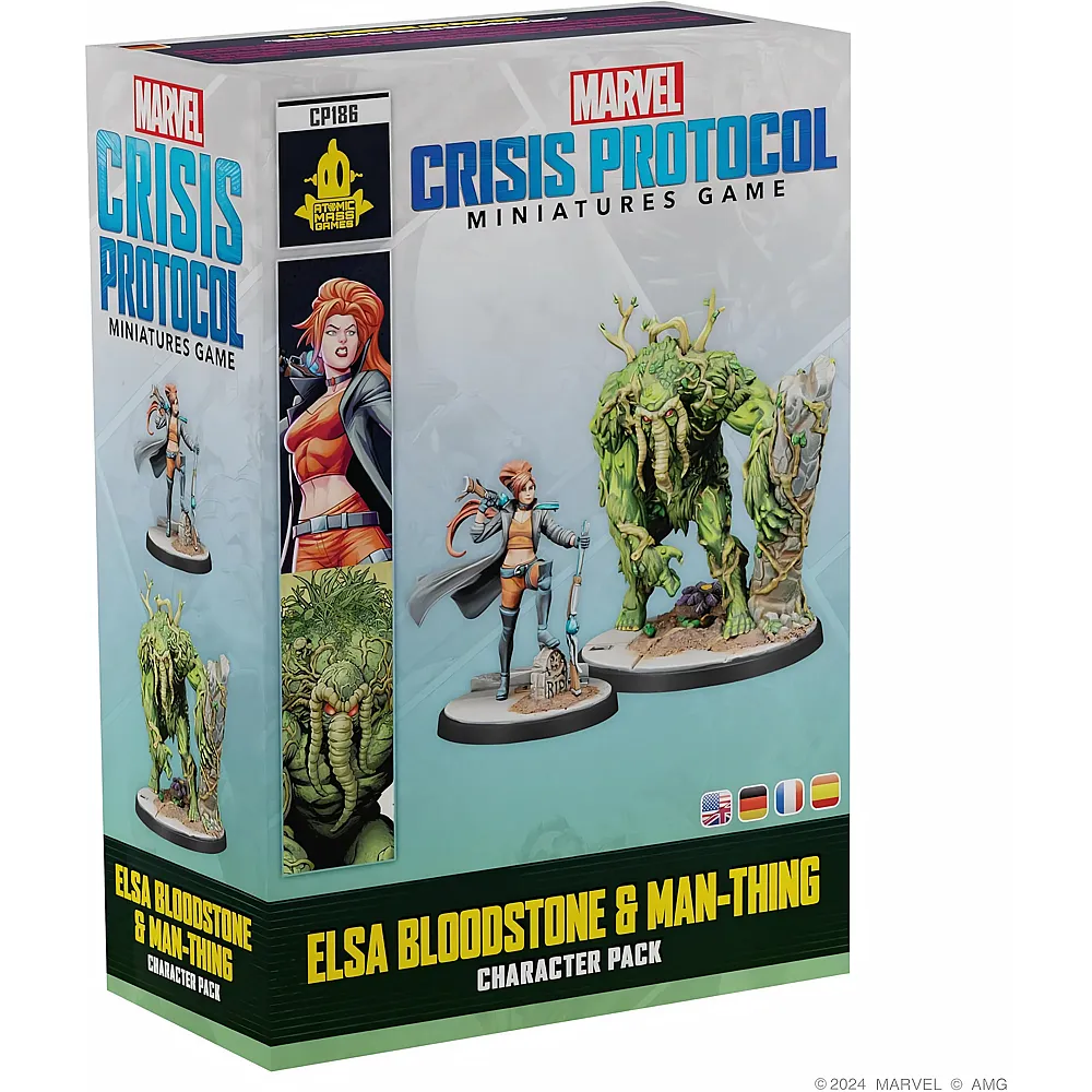 Atomic Mass Games Marvel Crisis Protocol Elsa Bloodstone & Man-thing mult
