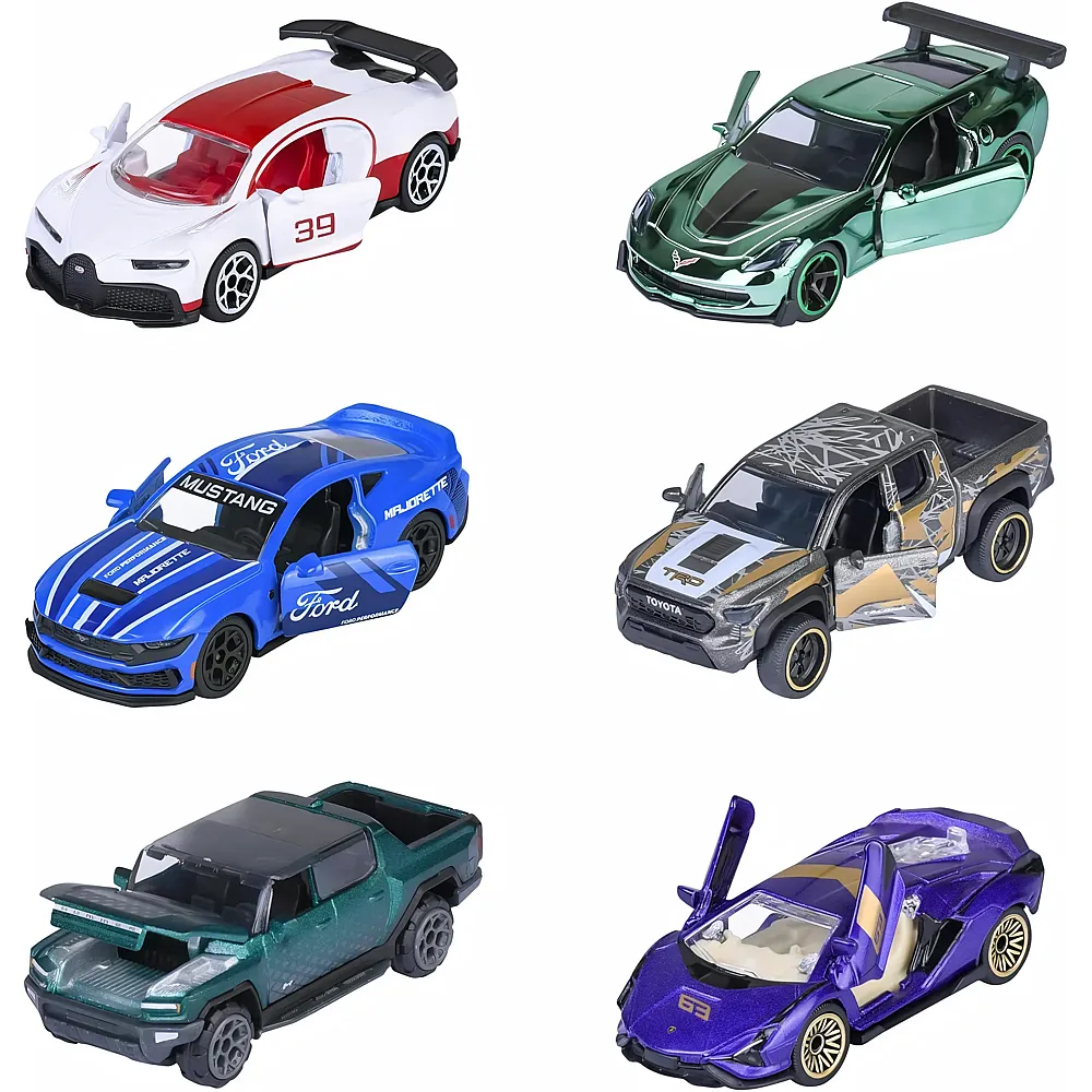meinspielzeug - Majorette Showroom Deluxe Cars - 1:64 | Autos