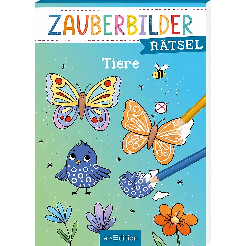 ars Edition Zauberbilder-R�tsel: Tiere