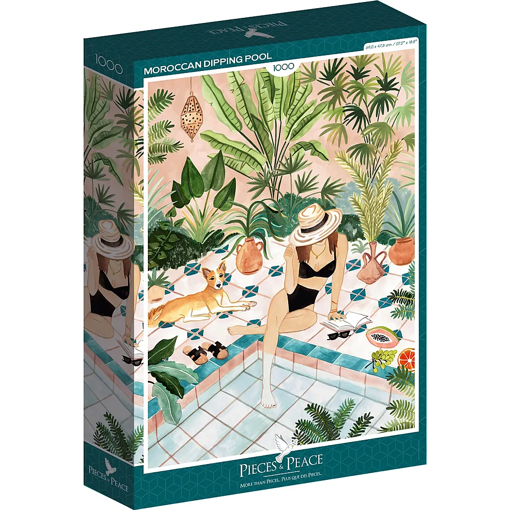 Pieces & Peace Puzzle Moroccan Dipping Pool - 1000 Teile