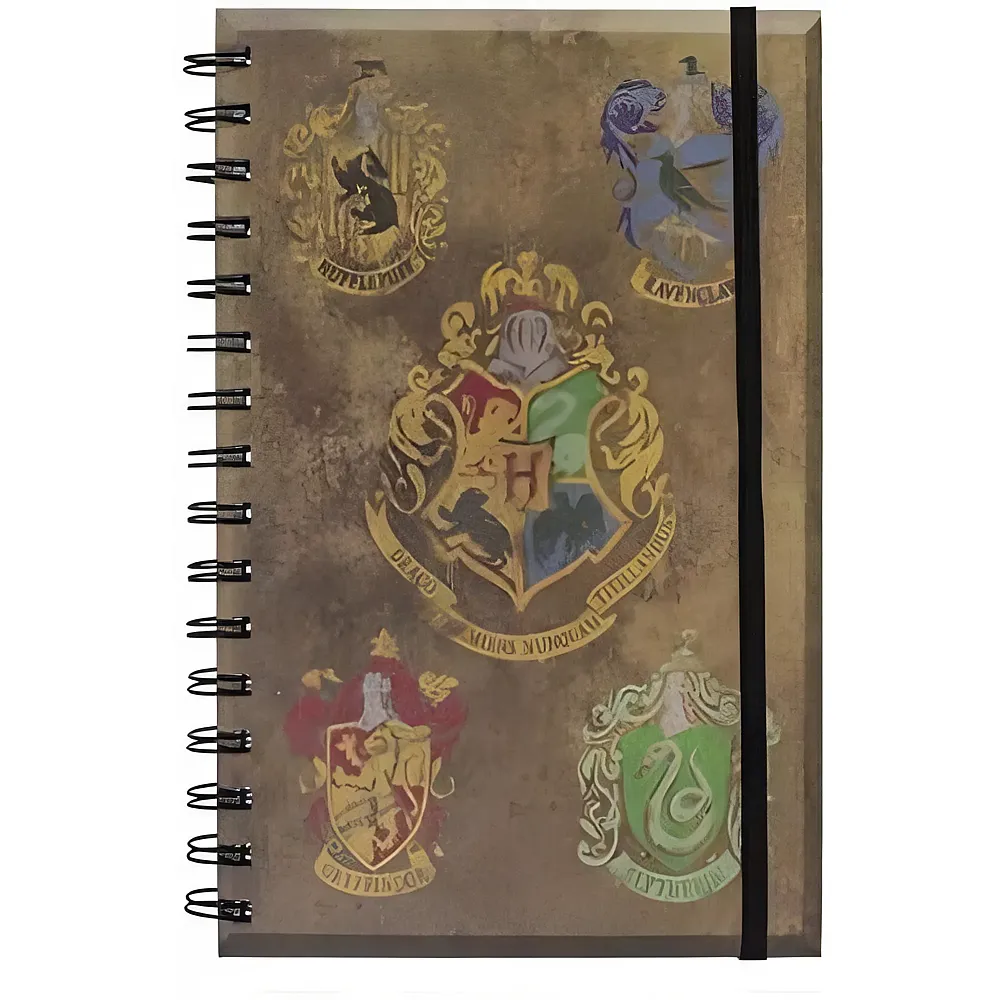 Out of the Blue Harry Potter Notizbuch A5-Format, mit X-Blatt liniert