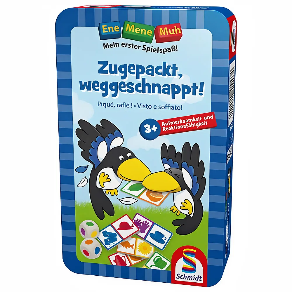 Schmidt Spiele Ene Mene Muh Zugepackt, weggeschnappt
