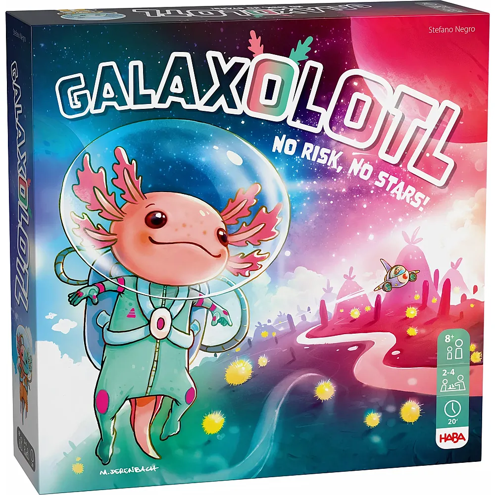 HABA Galaxolotl - No Risk, No Stars - Deutsch