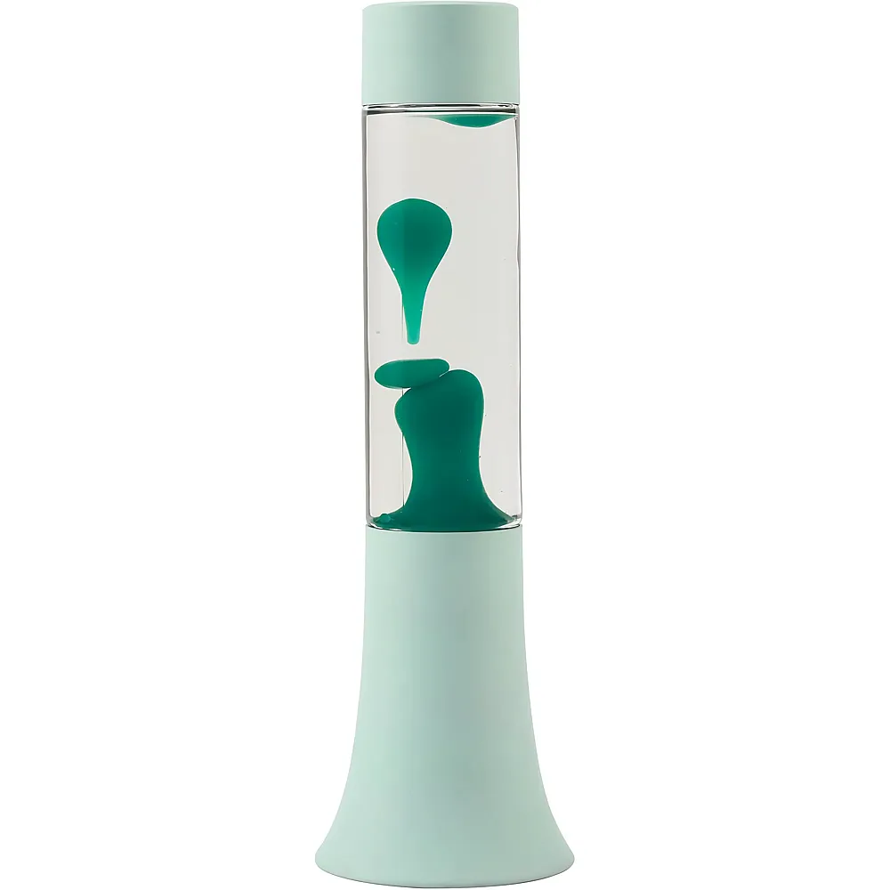 i-total Fl�ssige Lavalampe Pastel Grun Flared - 40 cm