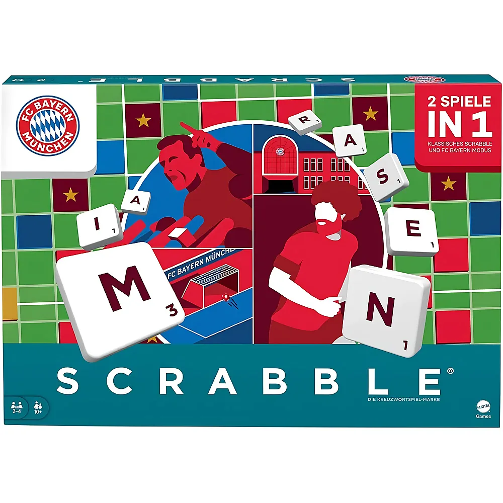 Mattel Games Scrabble FC Bayern Mnchen DE