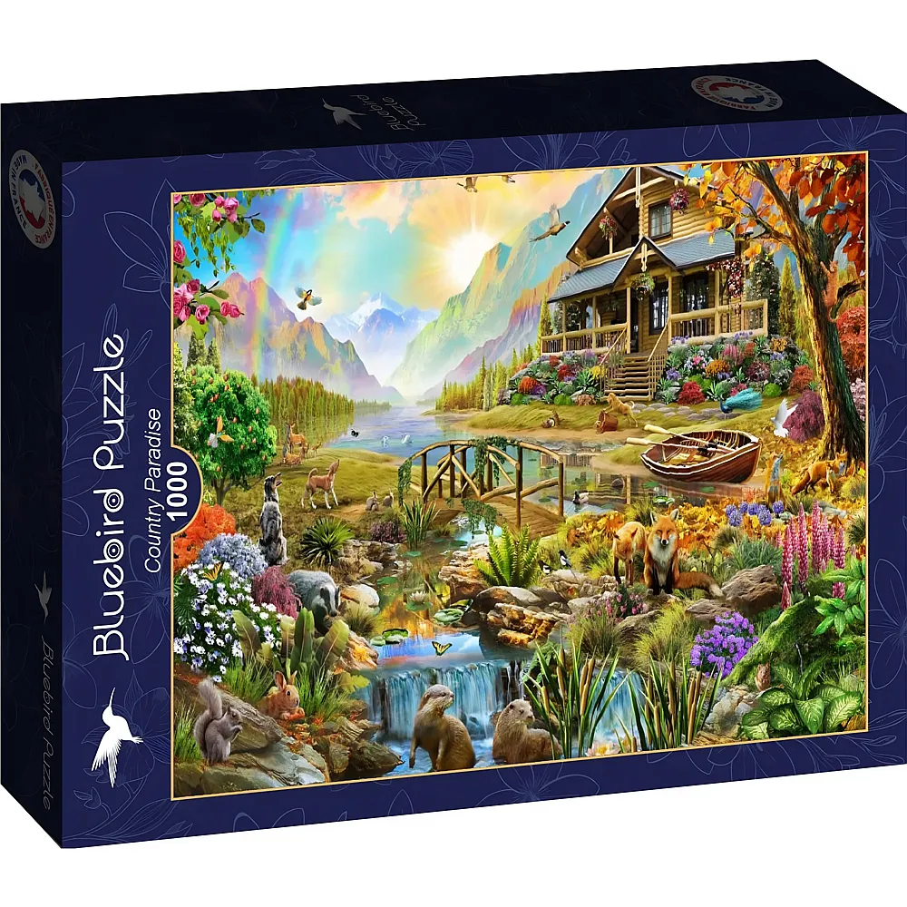 Bluebird Puzzle Country Paradise - 1000 Teile