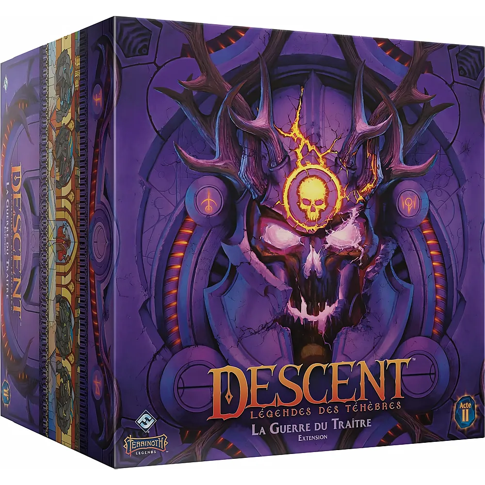 Fantasy Flight Games Descent Legendes Des Tenebres The Betrayer�s War FR