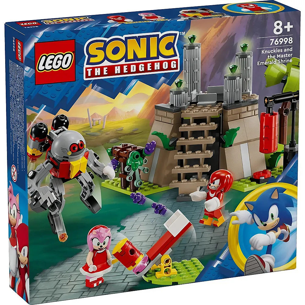 LEGO Sonic Knuckles und der Schrein des Master Emerald 76998