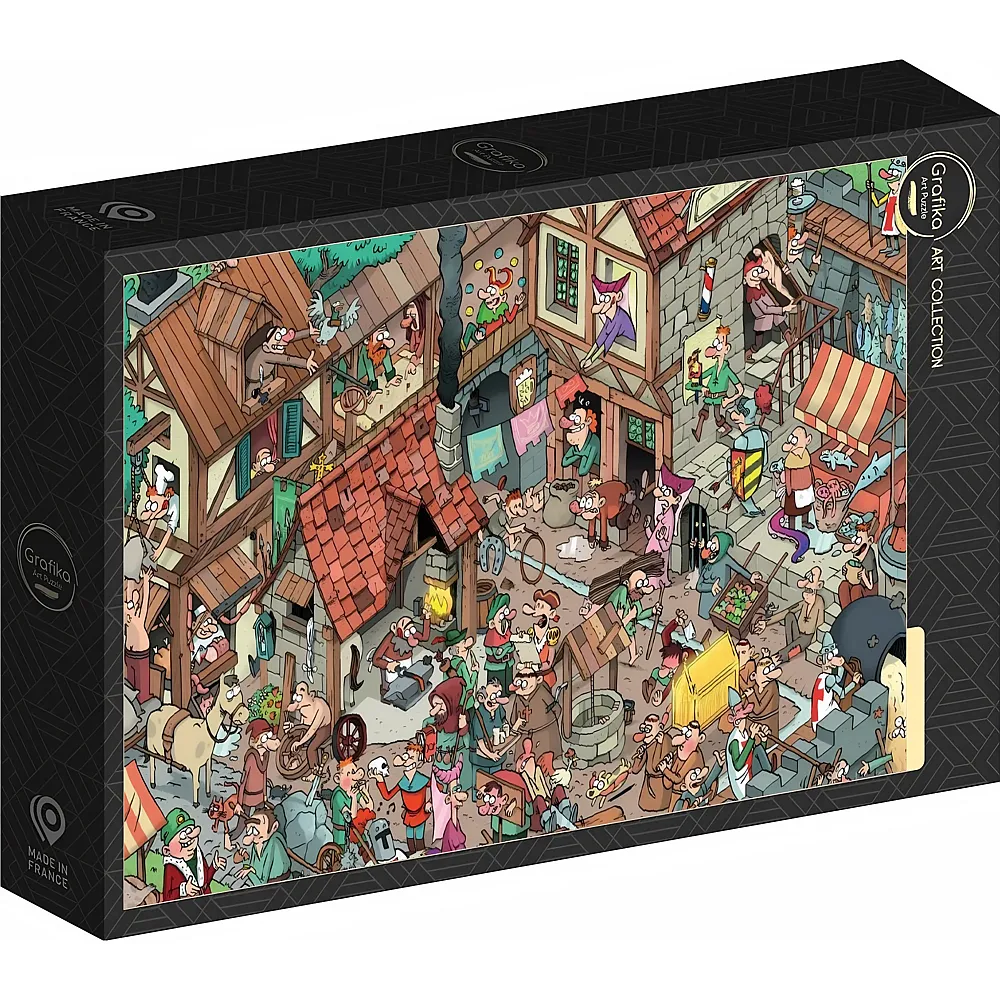 Grafika Puzzle Art Collection Mittelalter - 1000 Teile