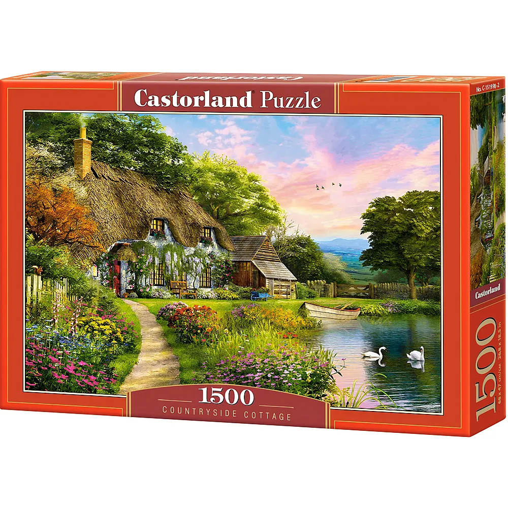 Castorland Puzzle Countryside Cottage - 1500 Teile