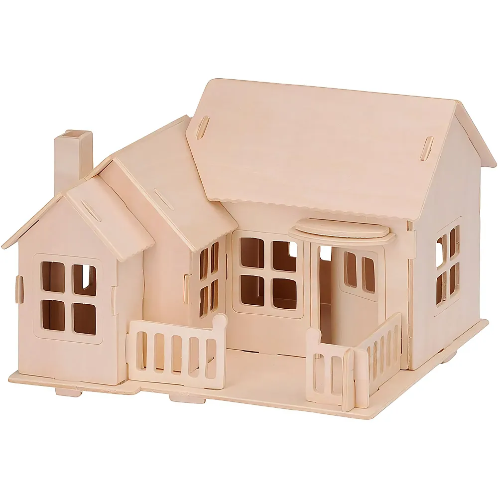 Marabu 3D Holzpuzzle Strandhaus 27Teile
