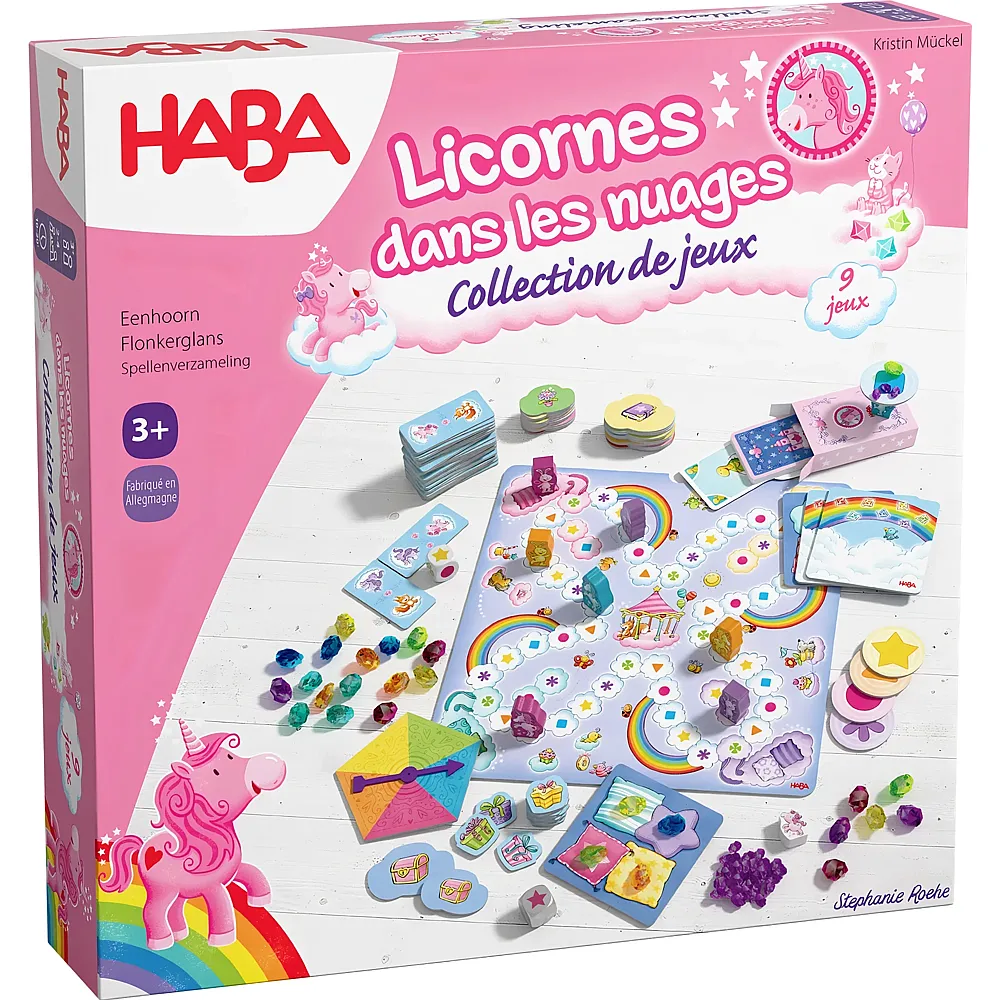 HABA Licornes dans les nuages  Collection de jeux f