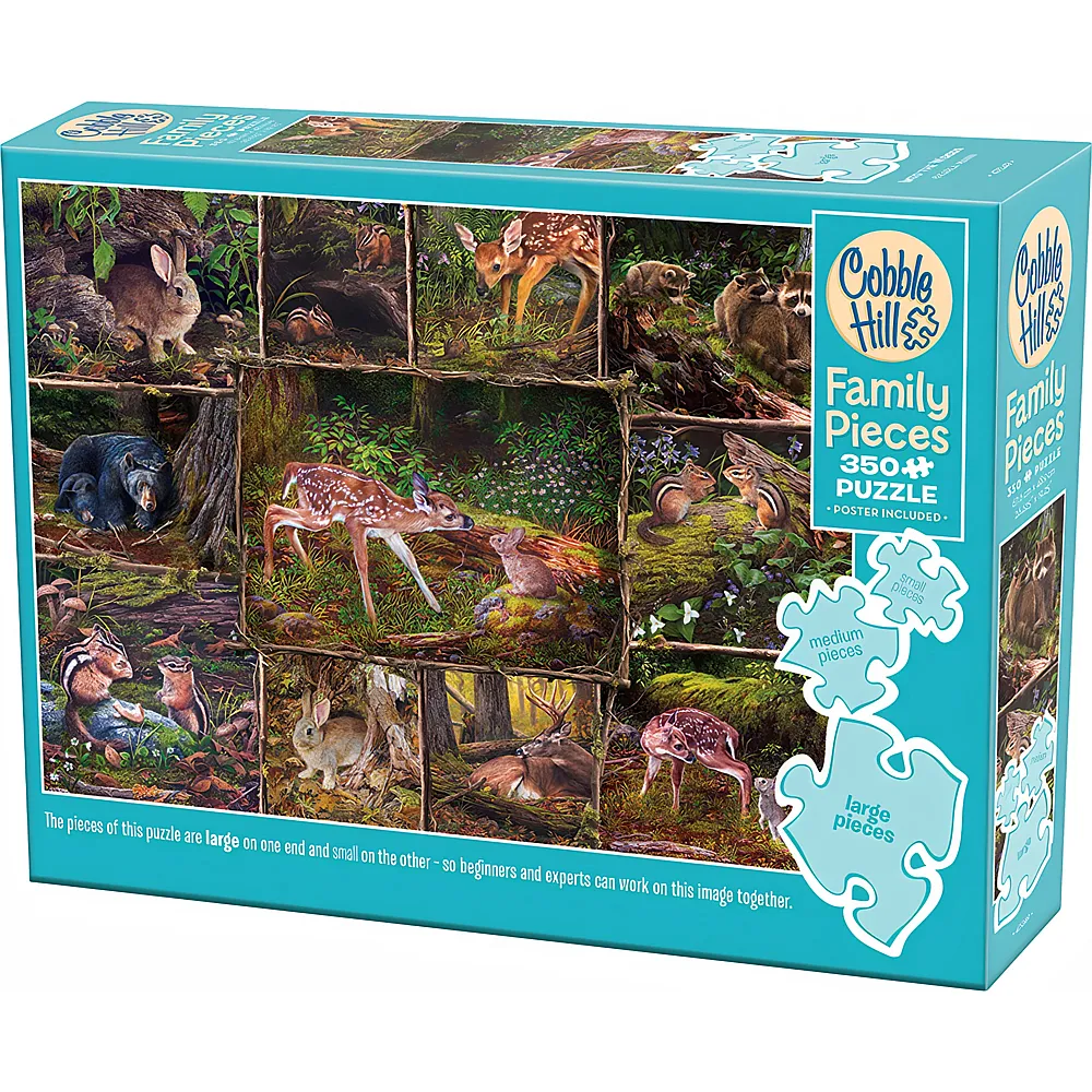 Cobble Hill Puzzle Into the Woods - 350 Teile