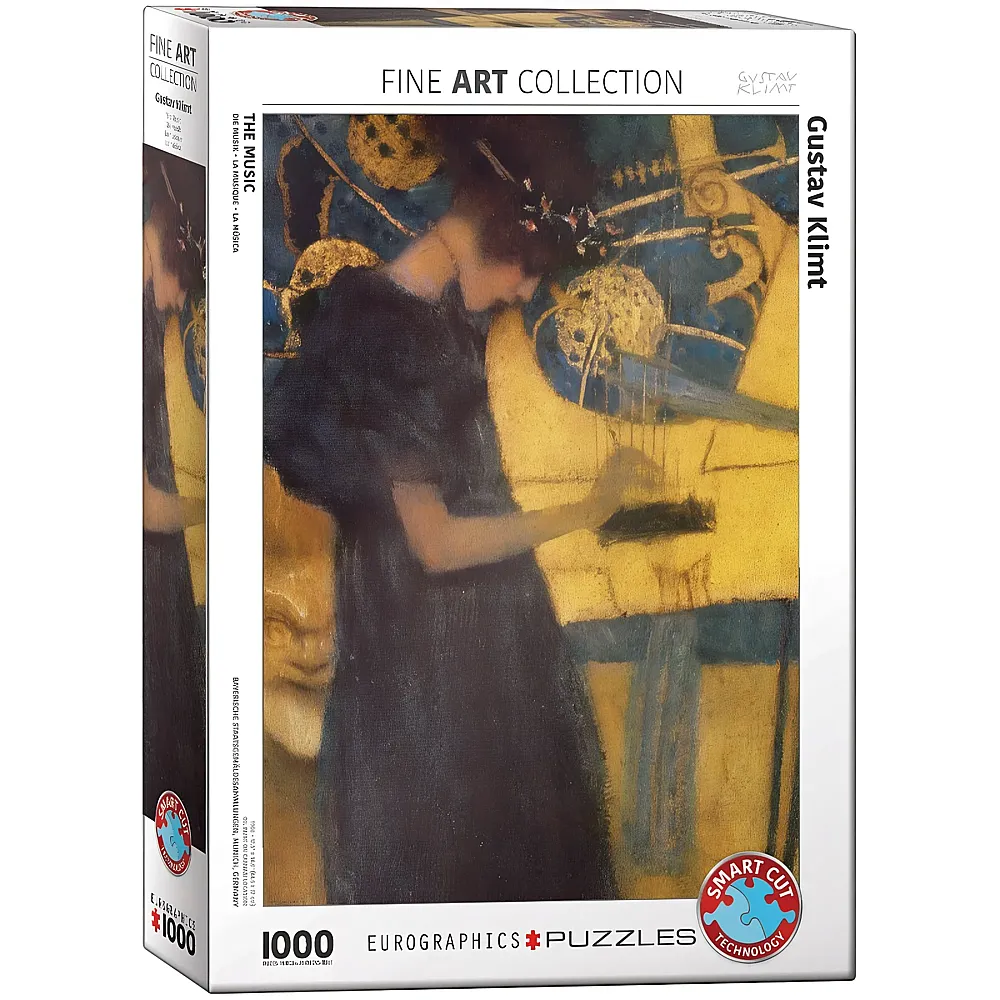 Eurographics Puzzle Gustav Klimt: Die Musik - 1000 Teile | Puzzle 1000 Teile