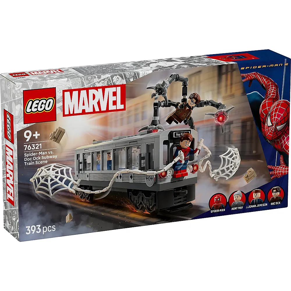 LEGO Marvel Super Heroes Spider-Man vs. Doc Ock: Showdown in der U-Bahn 76321