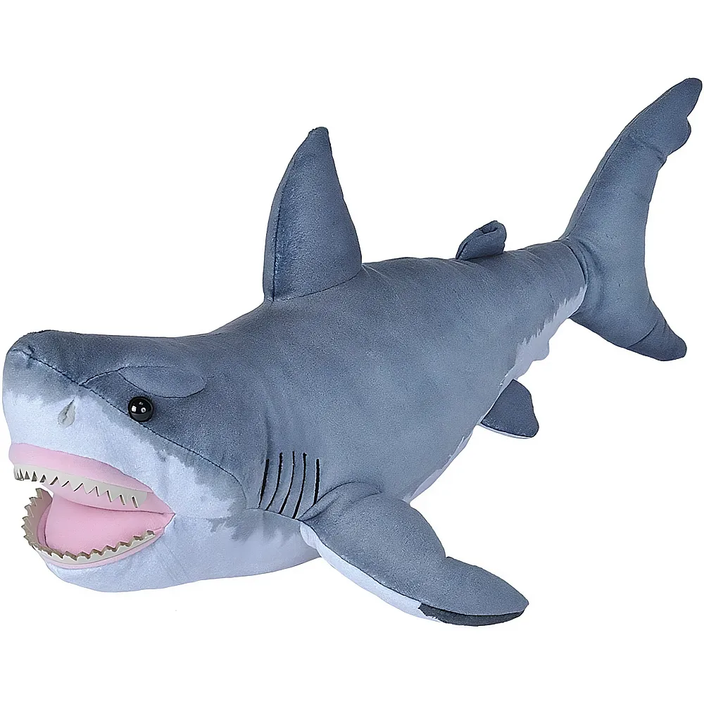 meinspielzeug - Wild Republic Aquatic Weisser Hai - 20 cm | Meerestiere Pl�sch