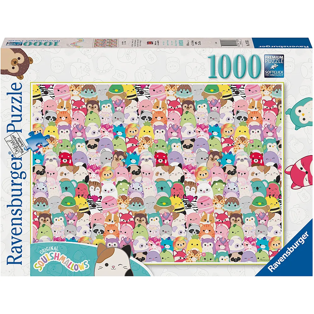 Ravensburger Puzzle Squishmallows - 1000 Teile