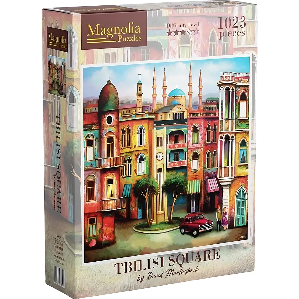 Magnolia Puzzle David Martiashvili Tbilisi Square 1023Teile