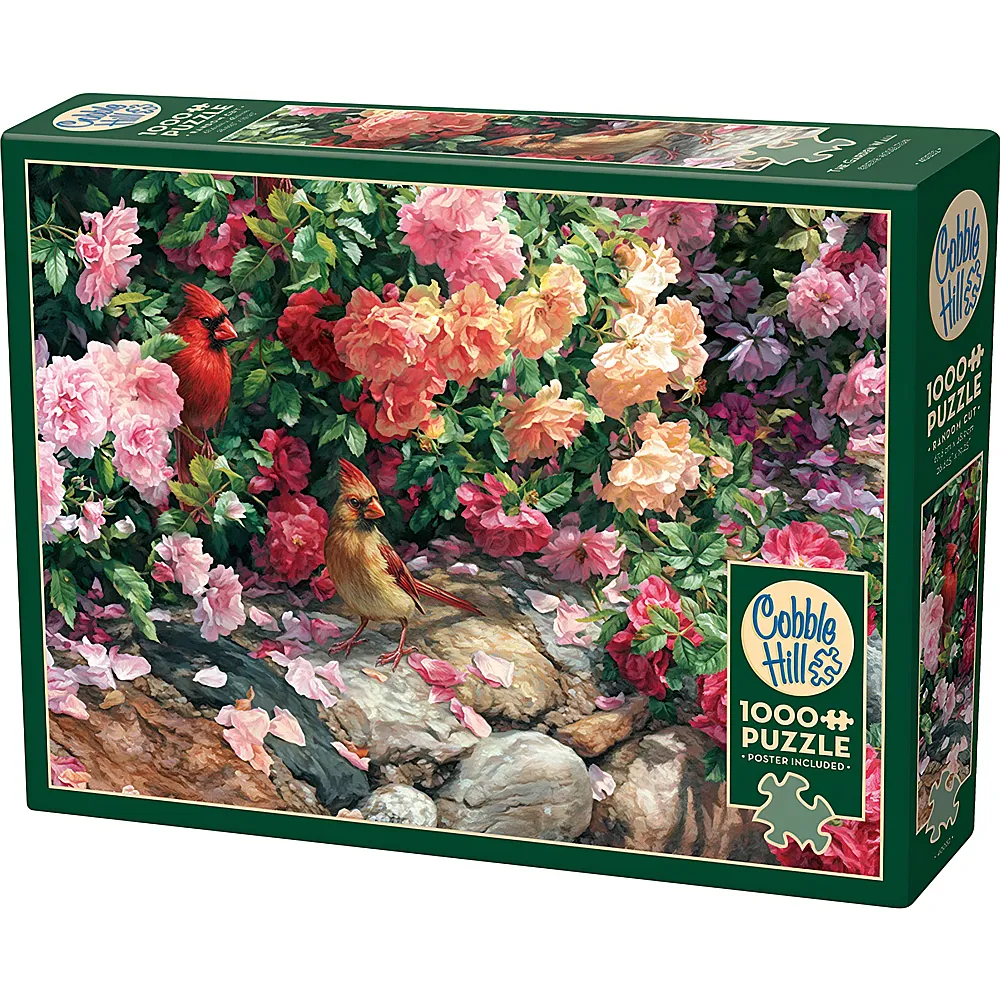 Cobble Hill Puzzle Beth Hoselton The Garden Wall 1000Teile