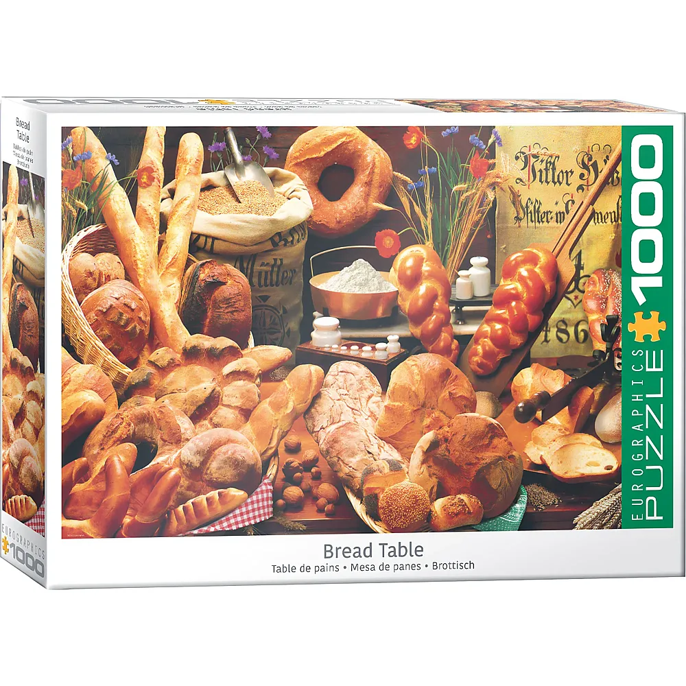 Eurographics Puzzle Brottisch - 1000 Teile