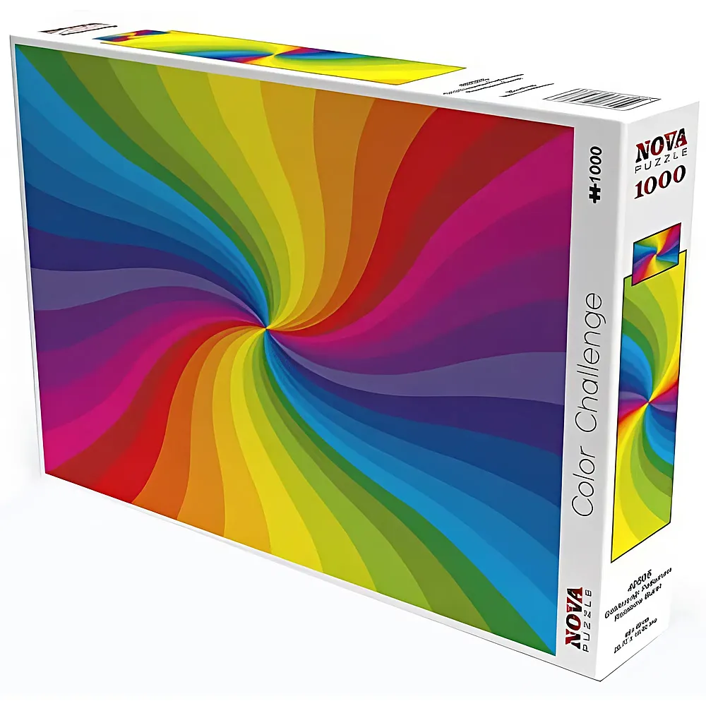Nova Puzzle Rainbow Burst - 1000 Teile