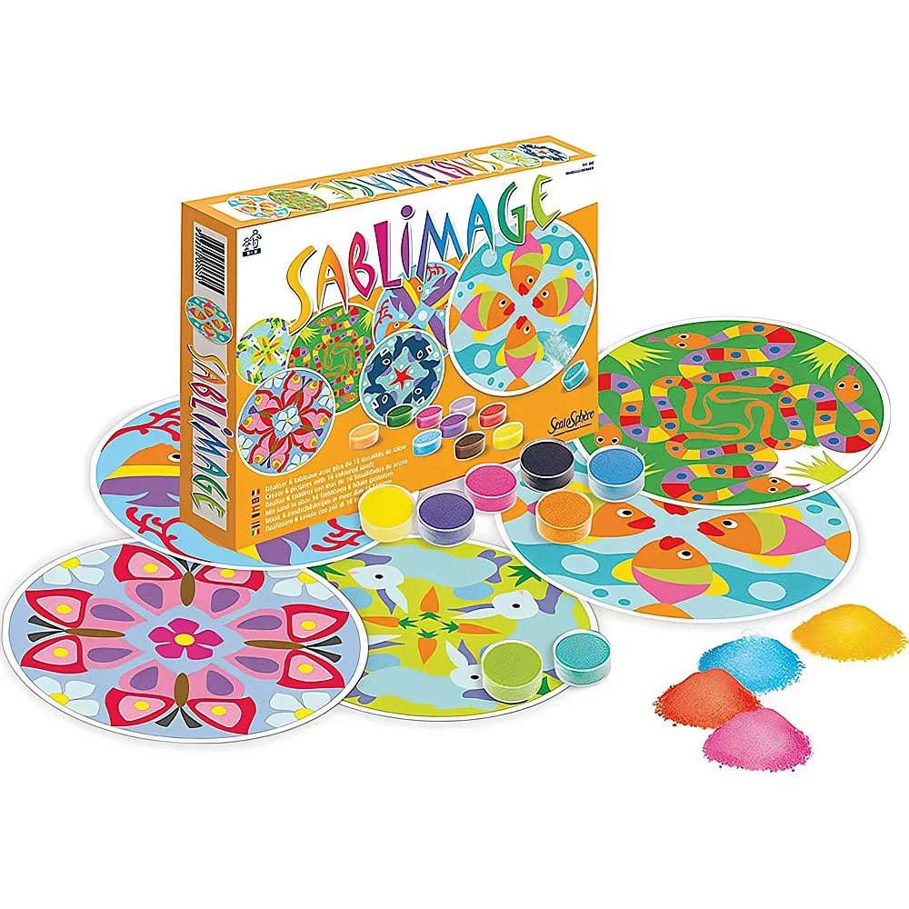 Sentosphere Sandbilder Mandala Tiere