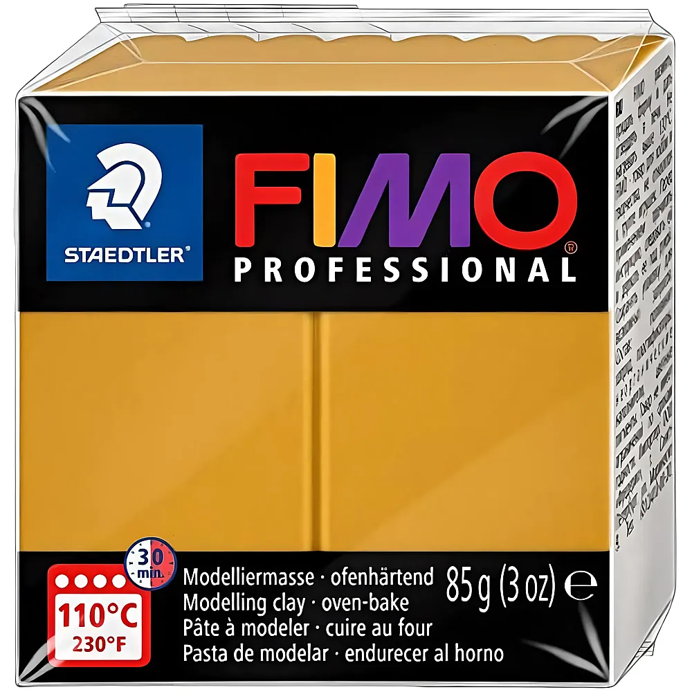 Fimo Professional Modelliermasse Ocker - 85 g
