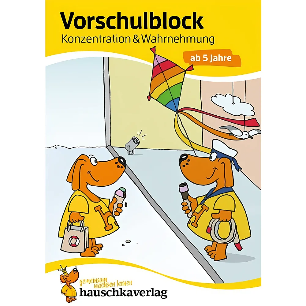 Hauschka Verlag Vorschulblock - Konzentration und Wahrne