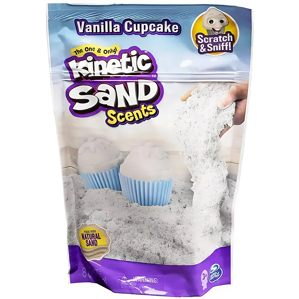 Spin Master Kinetic Sand Duft-Sand Vanilla 226g