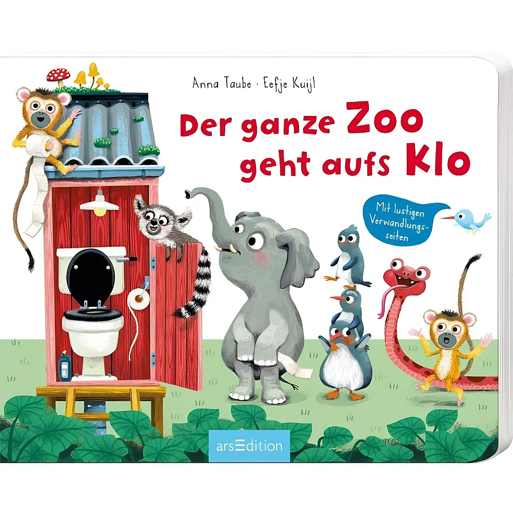 ars Edition Der ganze Zoo geht aufs Klo