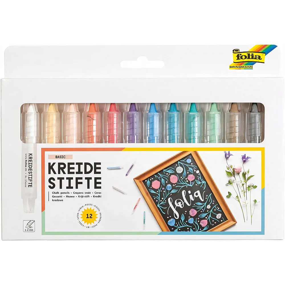 Folia Kreidemarker 12er Set
