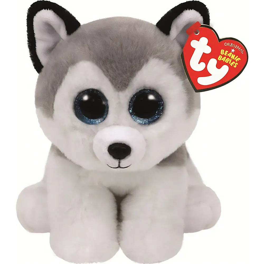Ty Beanie Babies Buff der Husky - 16 cm - Hunde Pl�sch