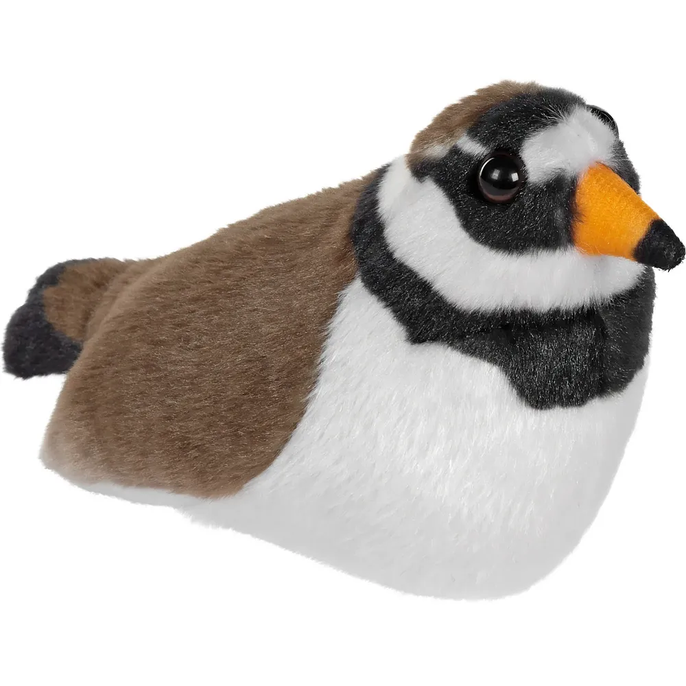 meinspielzeug - Wild Republic Birds Kibitzregenpfeifer mit Vogelrufen 18cm | V�gel Pl�sch