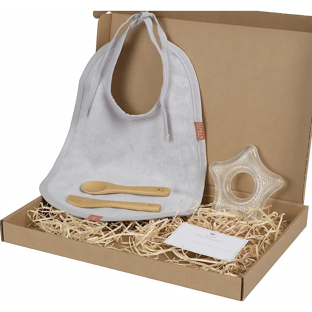 meinspielzeug - BamBam Geschenksbox 'dinner Time' grau | Geschenksets