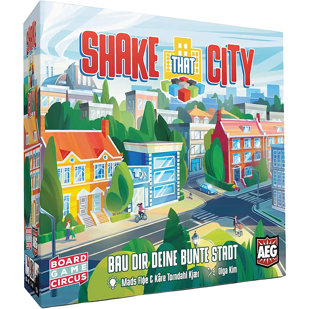 Board Game Circus Spiele Shake That City - Deutsch