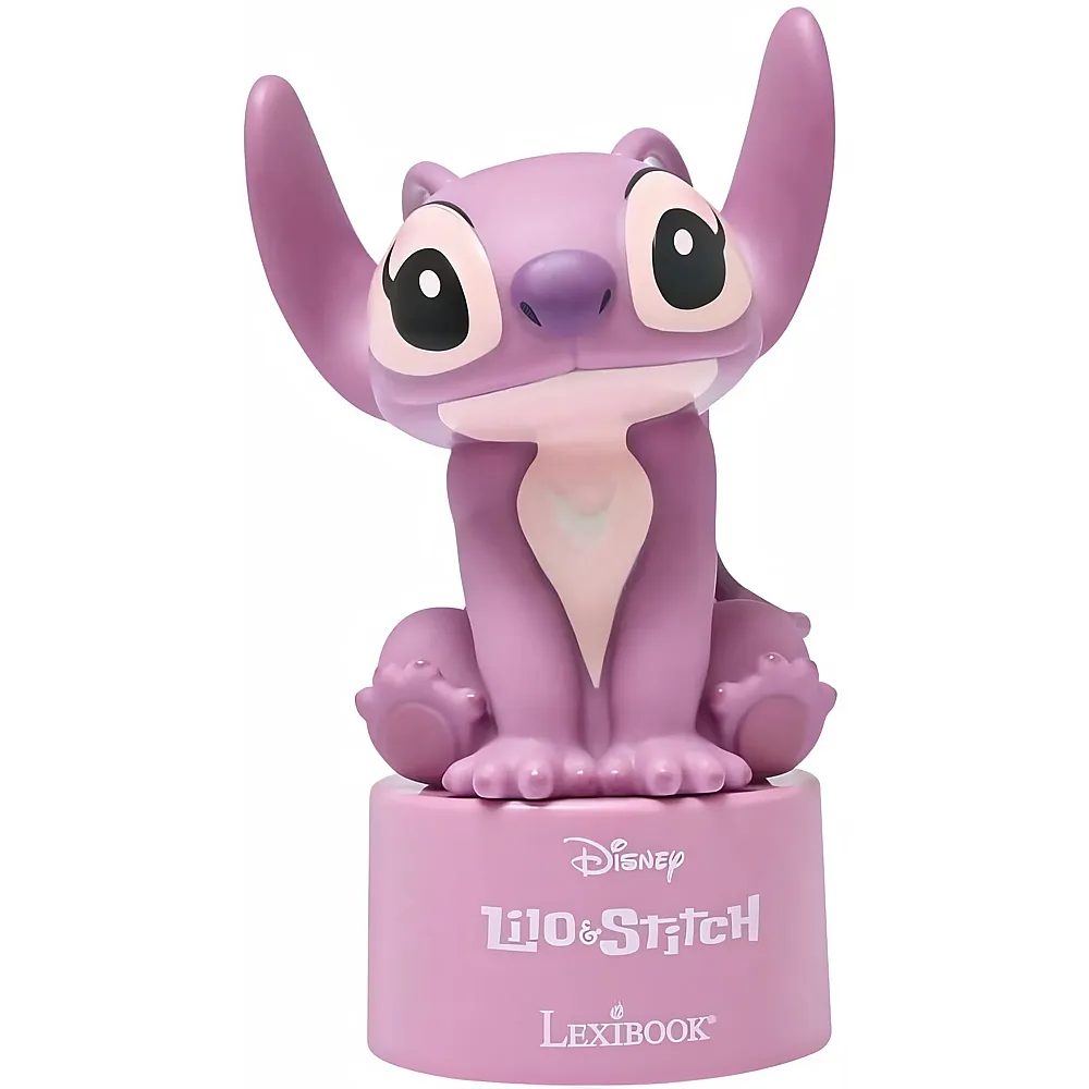 Lexibook Lilo & Stitch Bluetooth-Lautsprecher Nachtlicht Angel