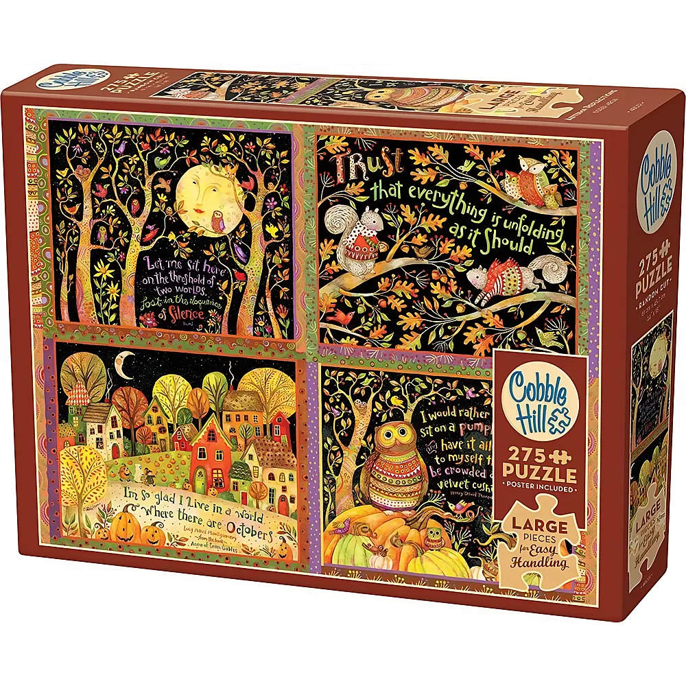 Cobble Hill Puzzle Herbstliche Reflexionen - 275 Teile
