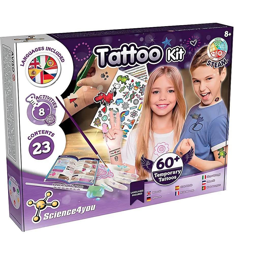 Science4you Tattoo Kit
